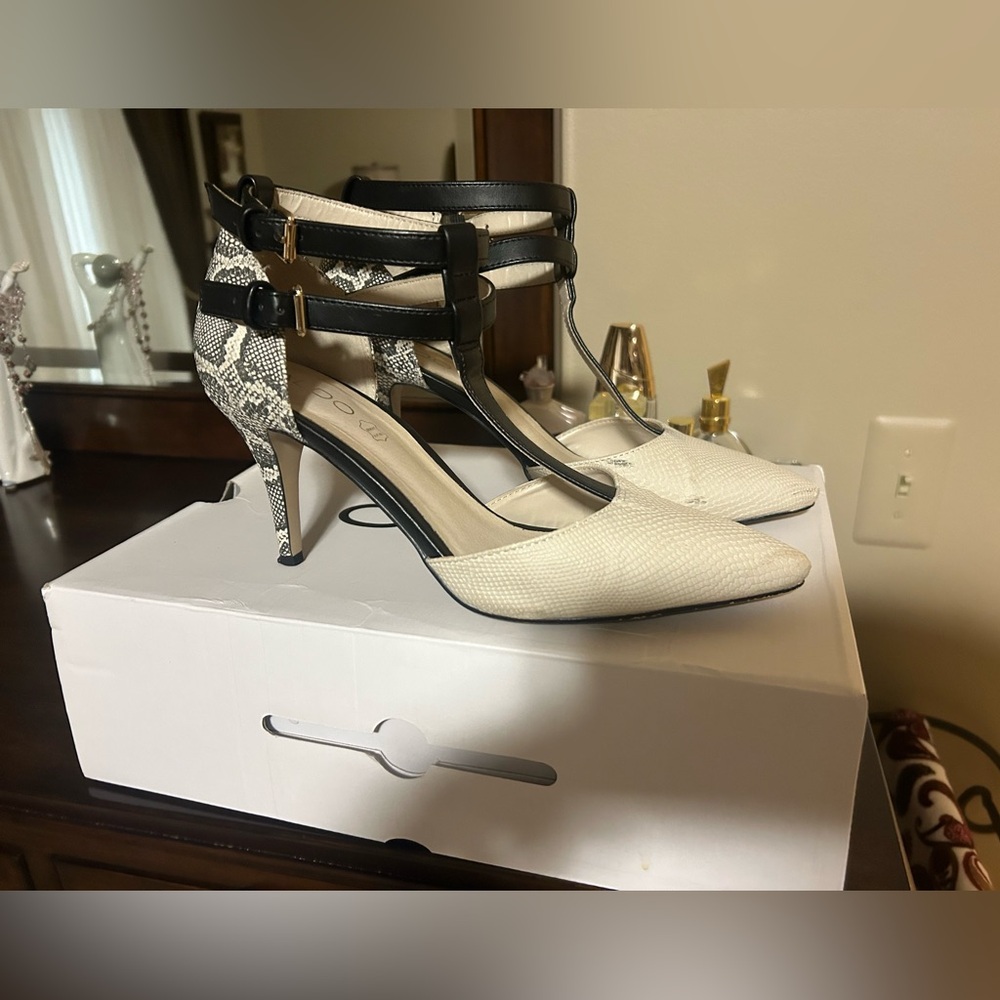 Aldo shoes open back
